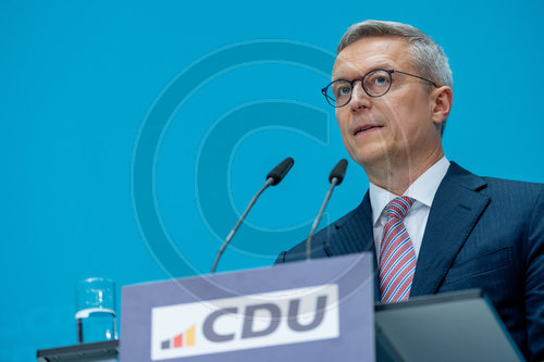 Pressekonferenz CDU