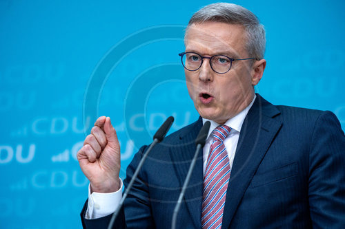 Pressekonferenz CDU