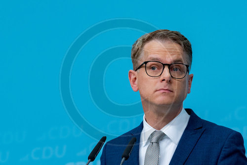 Pressekonferenz CDU