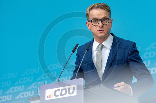 Pressekonferenz CDU