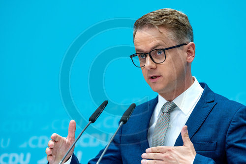 Pressekonferenz CDU