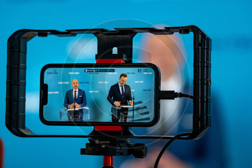Pressestatement CDU Bundestag