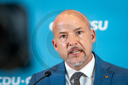 Alexander Hoffmann Pressestatement CDU