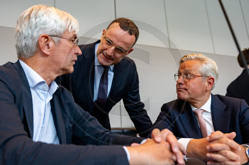 Jens Spahn bei Fraktionssitzung
