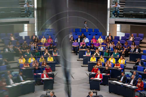 Regenbogen im Bundestag