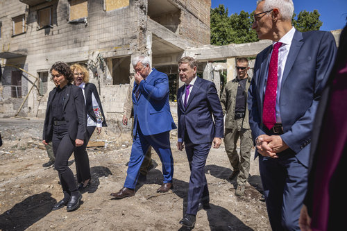Aussenminister Wadephul in der Ukraine