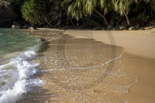Strand auf Mathe / Seychellen