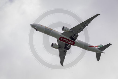Flugzeug der Fluggesellschaft Emirates