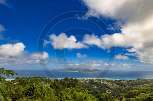 Panorama bei La Digue