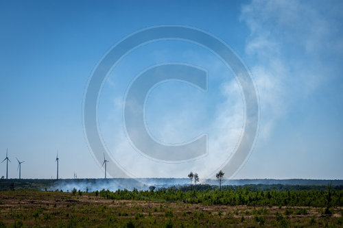 Waldbrand Frohnsdorf