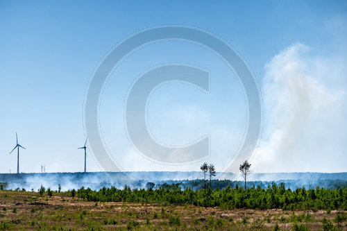 Waldbrand Frohnsdorf