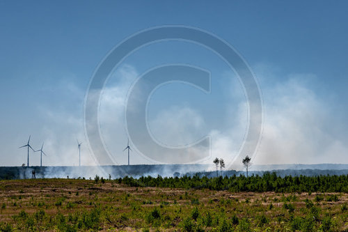 Waldbrand Frohnsdorf