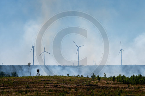Waldbrand Frohnsdorf
