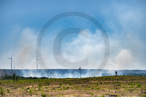 Waldbrand Frohnsdorf