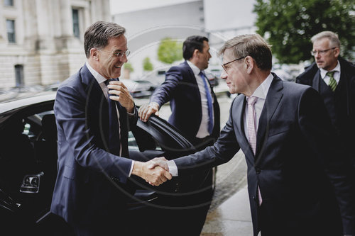 Aussenminister Wadephul trifft NATO-Generalsekretaer Rutte