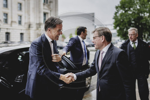 Aussenminister Wadephul trifft NATO-Generalsekretaer Rutte