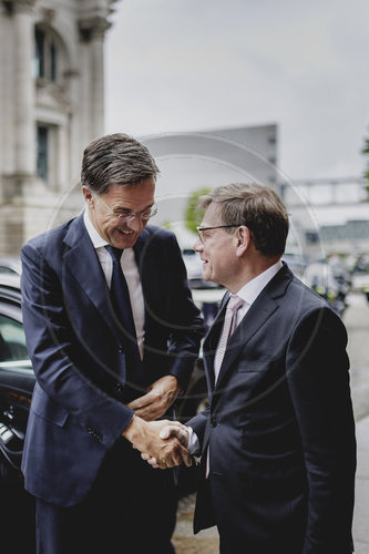 Aussenminister Wadephul trifft NATO-Generalsekretaer Rutte