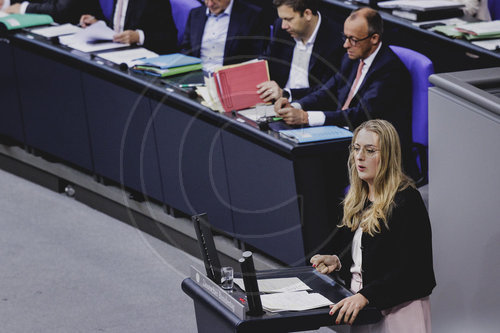 Generaldebatte zum Haushalt 2025 im Deutschen Bundestag