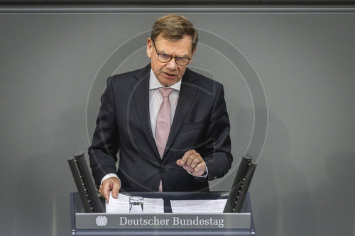 Aussenminister Wadephul im Bundestag