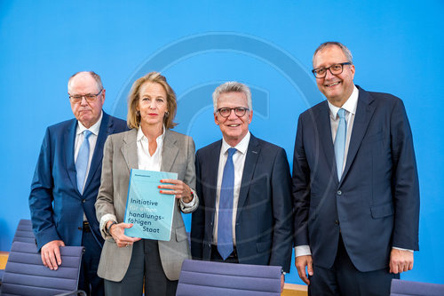 Vorstellung des Abschlussberichts der Initiative f‚àö¬∫r einen handlungsfaehigen Staat