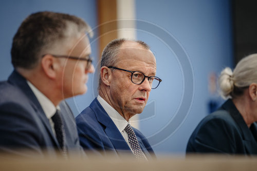 Bundespressekonferenz mit Bundeskanzler