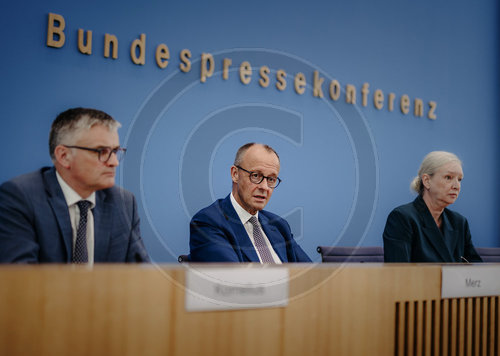 Bundespressekonferenz mit Bundeskanzler