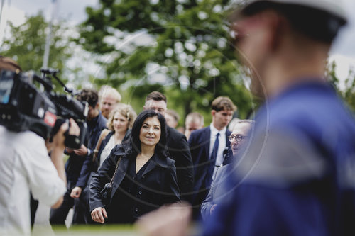 Wirtschaftsministerin Reiche besucht Kohlekraftwerk Schwarze Pumpe