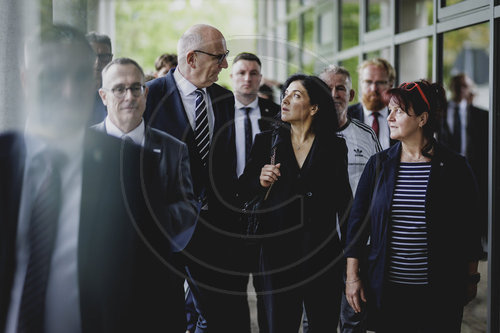 Wirtschaftsministerin Reiche besucht Kohlekraftwerk Schwarze Pumpe
