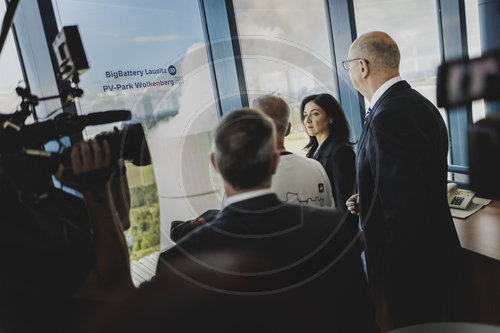 Wirtschaftsministerin Reiche besucht Kohlekraftwerk Schwarze Pumpe