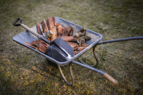 Gartenarbeit