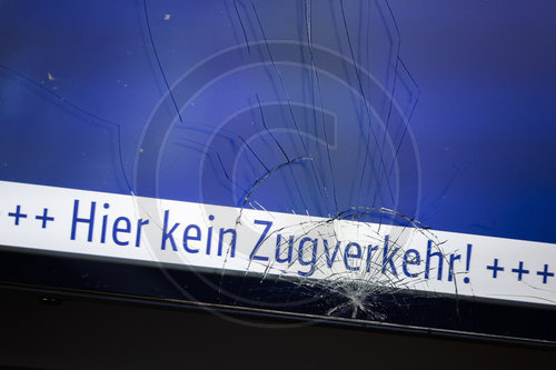 Hier kein Zugverkehr