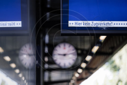 Hier kein Zugverkehr
