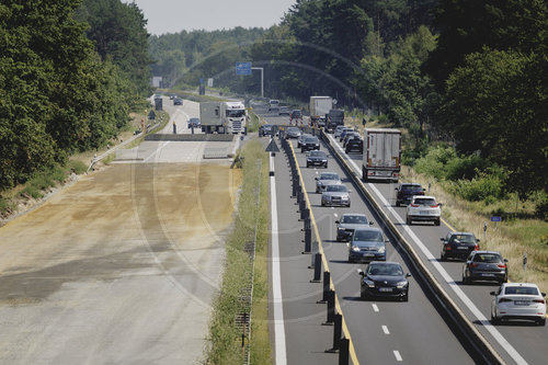 Ausbahn der Autobahn