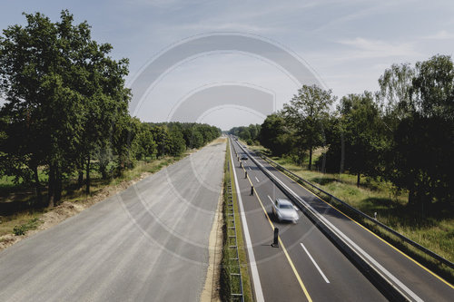 Ausbahn der Autobahn