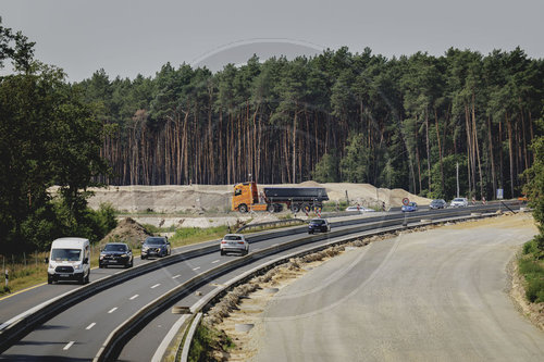 Ausbahn der Autobahn