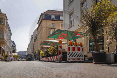 Aussengastronomie in Berlin Mitte