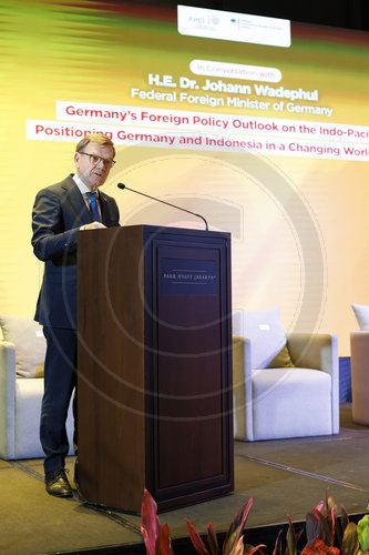 Bundesaussenminister Wadephul in Indonesien