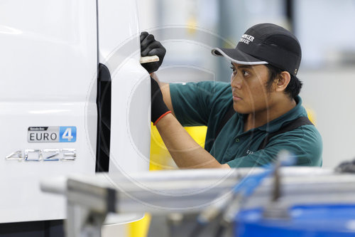 Produktionsanlage der Daimler Truck.