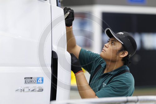 Produktionsanlage der Daimler Truck.
