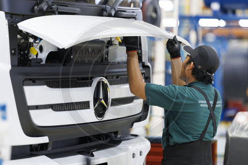 Produktionsanlage der Daimler Truck.