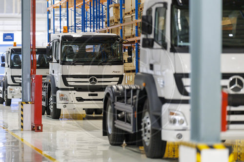 Produktionsanlage der Daimler Truck.