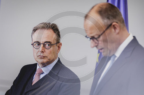 Bundeskanzler Merz trifft belgischen Ministerpraesident De Wever