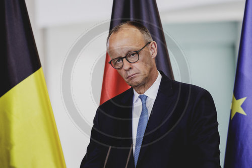Bundeskanzler Merz trifft belgischen Ministerpraesident De Wever