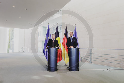 Bundeskanzler Merz trifft belgischen Ministerpraesident De Wever