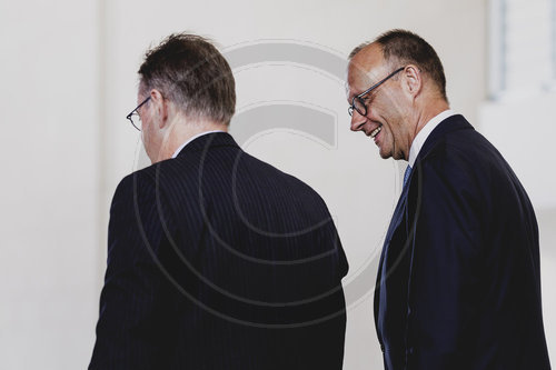 Bundeskanzler Merz trifft belgischen Ministerpraesident De Wever