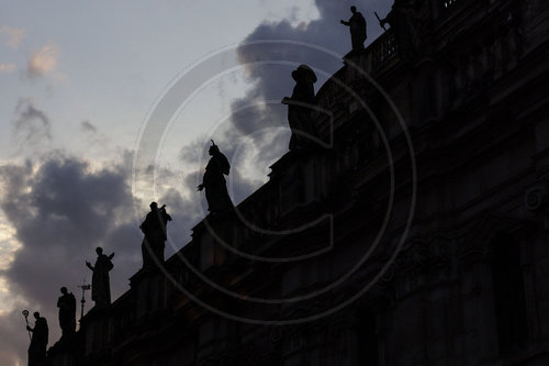 Abendlicht in Dresden