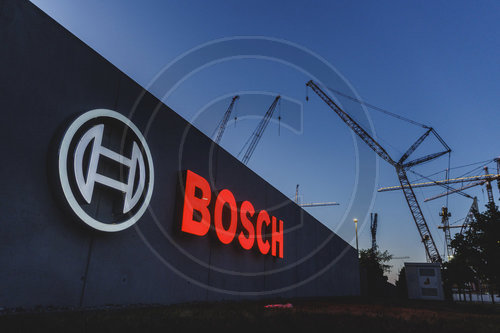 Baustelle Halbleiterfabrik