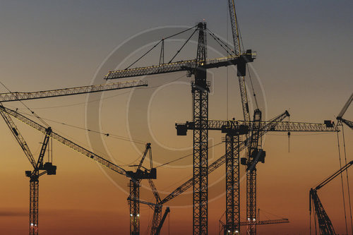 Baustelle Halbleiterfabrik