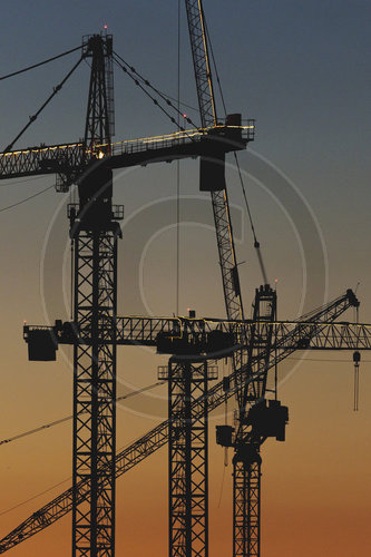Baustelle Halbleiterfabrik