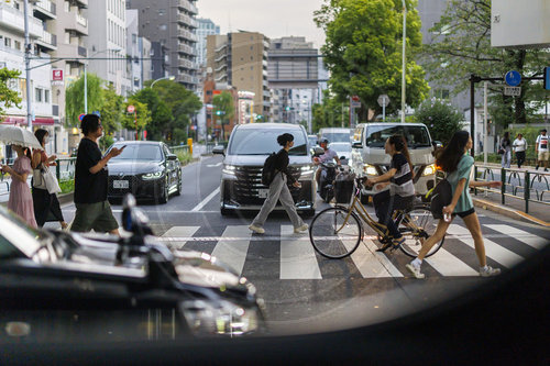 Strassenzene in Tokyo